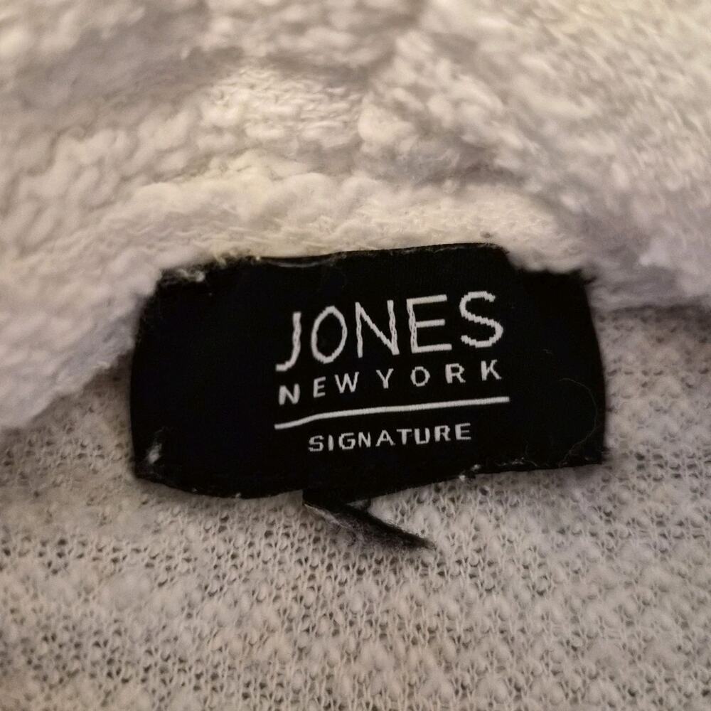 Jones New York Signature Womens Sweater Color Off White Sz L Pullover Cowl Neck‎ - Picture 3 of 9